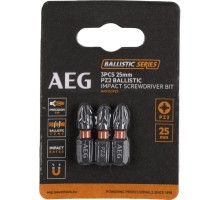 Ударные биты AEG AAK253PZ2 4932479171