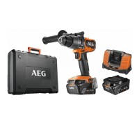 Ударная бесщеточная аккумуляторная дрель-шуруповерт AEG BSB18C3BL-402C 4935478938