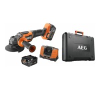 Углошлифмашина AEG BEWS18-125BLPX2-502C 4935480858