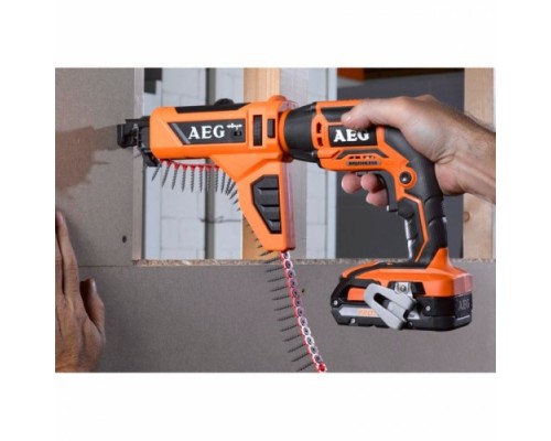 Бесщеточный шуруповерт для гипсокартона AEG BTS18BL-0KIT1 4935459621