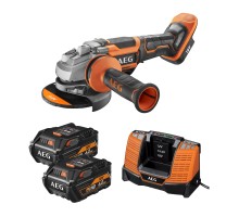 Бесщеточная угловая шлифмашина AEG BEWS 18-125BLPX-602C 4935464422