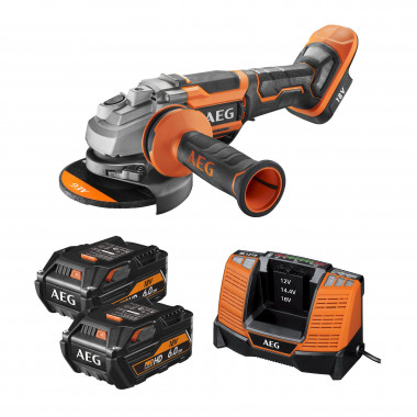 Бесщеточная угловая шлифмашина AEG BEWS 18-125BLPX-602C 4935464422