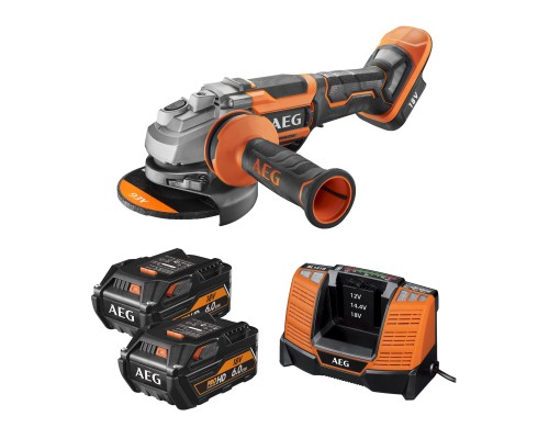 Бесщеточная угловая шлифмашина AEG BEWS 18-125BLPX-602C 4935464422