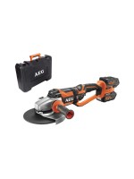 Первая УШМ работает от 2-х аккумуляторов одновременно Первая УШМ работает от 2-х аккумуляторов одновременно