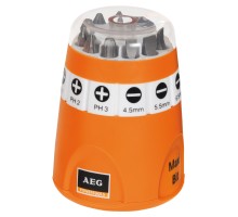 Набор Maxi-Bit (10 предметов, 25 мм, Sl/Ph/Pz) AEG 4932399493