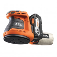 Эксцентриковая шлифмашина AEG BEX18-125 LI-402C 4935451087