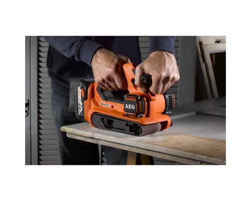 Бесщеточная ленточная шлифмашина AEG BHBS18-75BL-0 4935459582