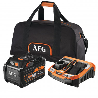 Стартовый набор AEG SETL1890RHDBLK 4932464232 (9.0 Ач PROLITHIUM-ION™ HD)