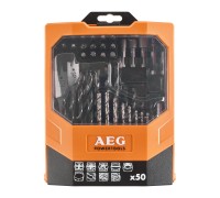 Набор для сверления и закручивания AEG Drill & Drive 50pc set 4932430411