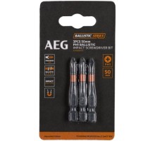 Биты ударные 3 шт. PH1х50 мм AEG AAK503PH1 4932479180