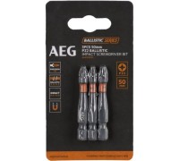 Биты ударные 3 шт. PZ2х50 мм AEG AAK503PZ2 4932479184