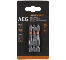Биты ударные 3 шт. PZ2х50 мм AEG AAK503PZ2 4932479184