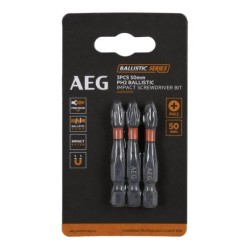 Биты ударные 3 шт. PH2х50 мм AEG AAK503PH2 4932479181