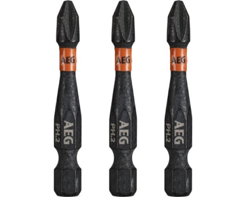 Биты ударные 3 шт. PH2х50 мм AEG AAK503PH2 4932479181