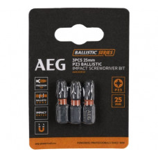 Биты ударные 3 шт. PZ3х25 мм AEG AAK253PZ3 4932479172