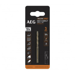 Сверло с кобальтом 3.0х61 мм AEG AAKHSSCBT3-0 4932479325 