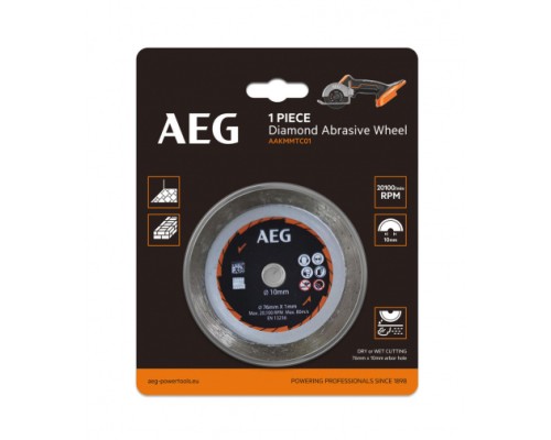 Алмазный диск для универсальной пилы BMMS 18SBL-0 AEG AAKMMTC01 4932478589