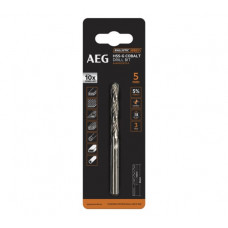 Сверло с кобальтом 5.0х86 мм AEG AAKHSSCBT5-0 4932479332