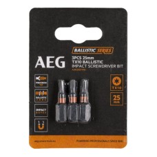 Биты ударные 3 шт. Tx10х25 мм AEG AAK253Tx10 4932479173