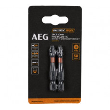 Биты ударные 2 шт. PH2х50 мм AEG AAK502PH2 4932479165