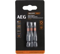 Биты ударные 3 шт. HEx4х50 мм AEG AAK503H4 4932479192