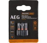 Биты ударные 3 шт. Tx25х25 мм AEG AAK253Tx25 4932479175
