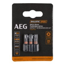 Биты ударные 3 шт. Tx25х25 мм AEG AAK253Tx25 4932479175