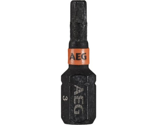 Биты ударные 3 шт. HEx3х25 мм AEG AAK253H3 4932479177