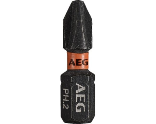 Биты ударные 2 шт. PH2х25 мм AEG AAK252PH2 4932479164