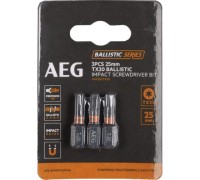Биты ударные 3 шт. Tx20х25 мм AEG AAK253Tx20 4932479174