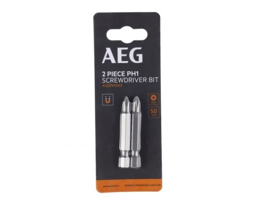 Биты 2 шт. РН1x50 мм AEG ASDPH1502 4932479524