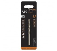 Сверло с кобальтом 4.5х80 мм AEG AAKHSSCBT4-5 4932479330