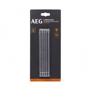 Биты 5 шт. РН2x150 мм AEG ASDPH21505 4932479506