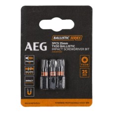 Биты ударные 3 шт. Tx30х25 мм AEG AAK253Tx30 4932479176 Биты ударные 3 шт. Tx30х25 мм AEG AAK253Tx30 4932479176