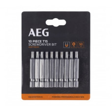Биты 10 шт.T15x50 мм AEG ASDT155010 4932479527