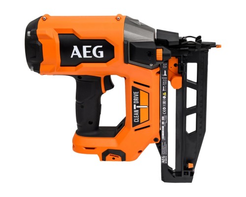 Аккумуляторный гвоздезабиватель 25-65mm AEG B18BN16-0 AEG 4935498189